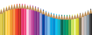 Buntstifte für Website